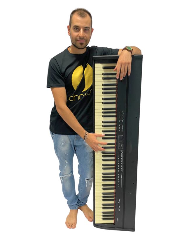 Enrico Evangelisti, docente di pianoforte e canto al Chorus Institute Of Musical Arts di Cesena
