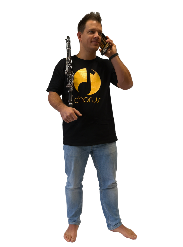 Lorenzo Ravaglia, docente di clarinetto al Chorus Institute Of Musical Arts di Cesena